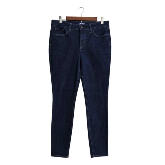 NYDJ High Rise Lift Tuck Skinny Jeans Sz 10 - Picture 1 of 10